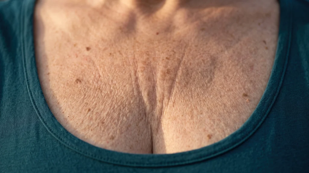 Decolletage and Chest Wrinkles The Florida Sun Damage You Can Still Reverse